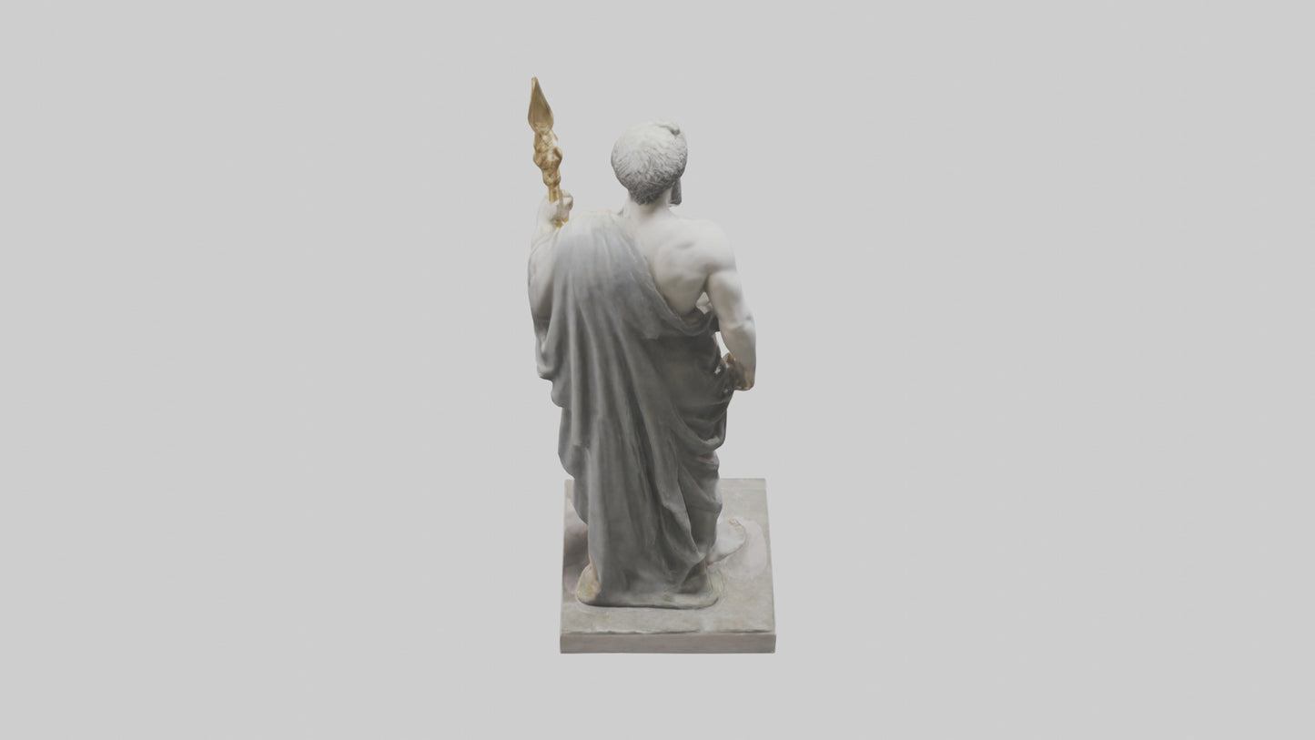 Oedipus statue model 3D model
