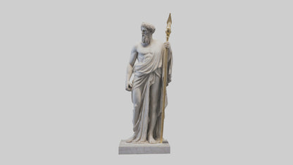 Oedipus statue model 3D model