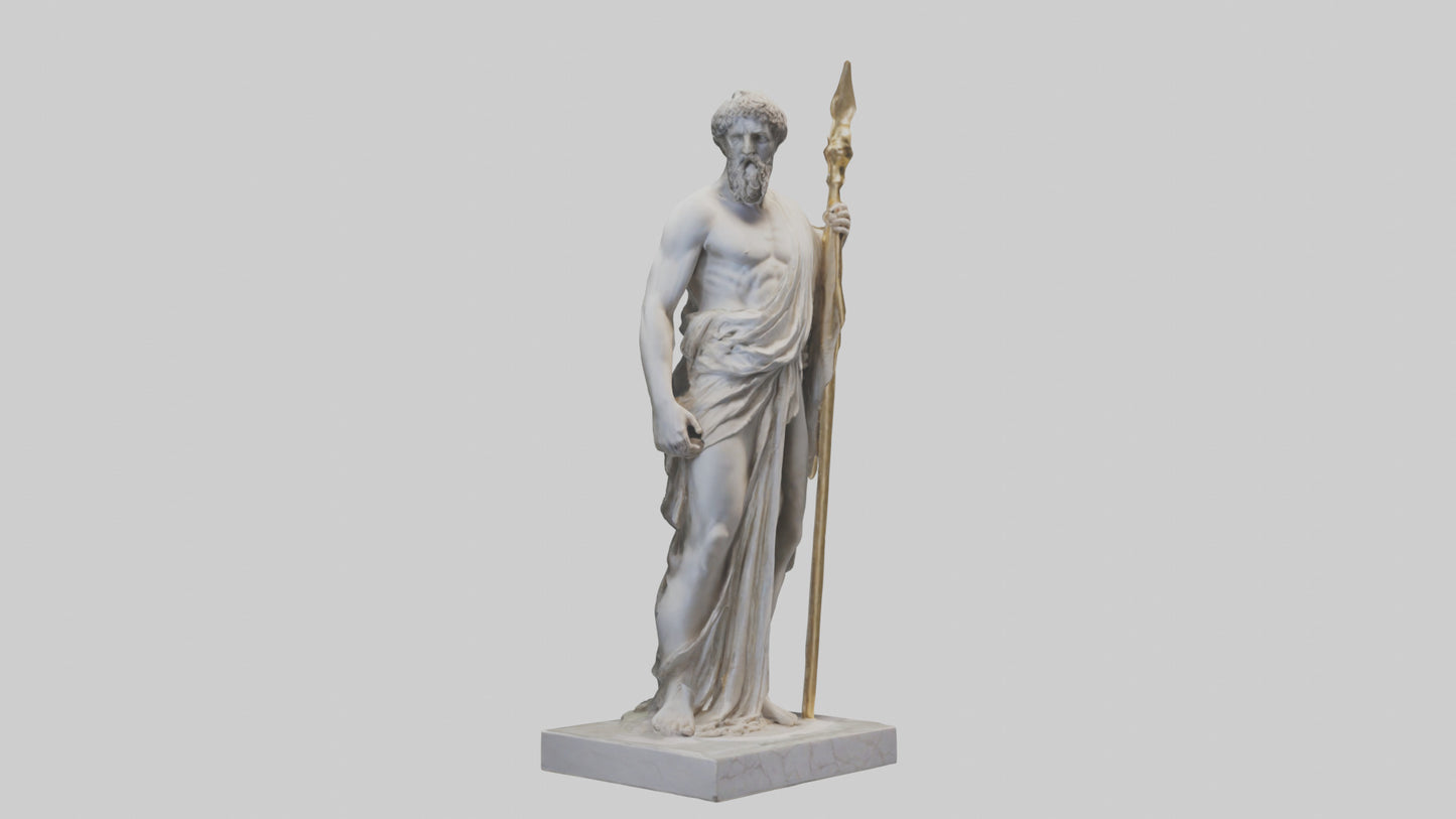 Oedipus statue model 3D model