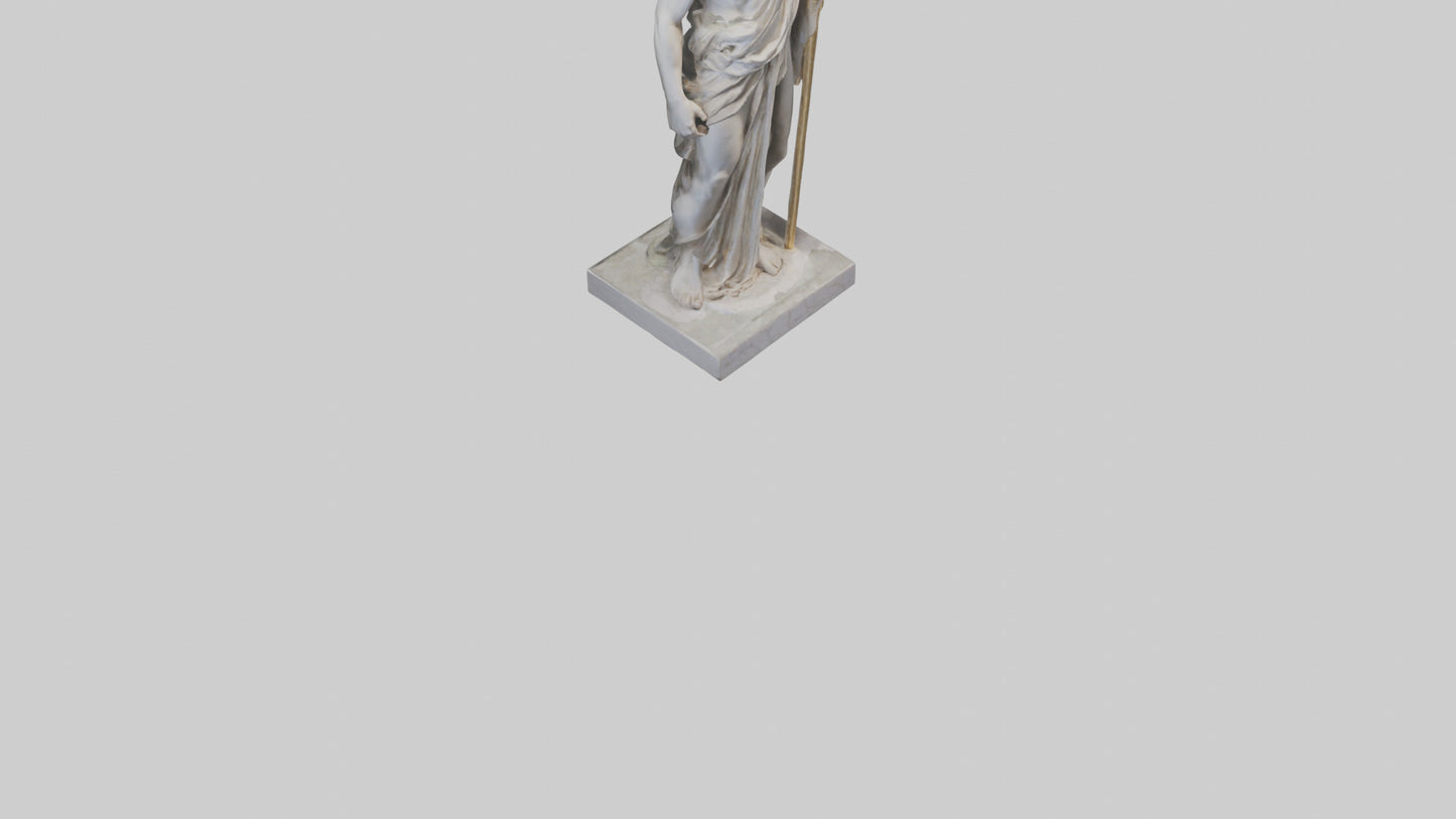 Oedipus statue model 3D model
