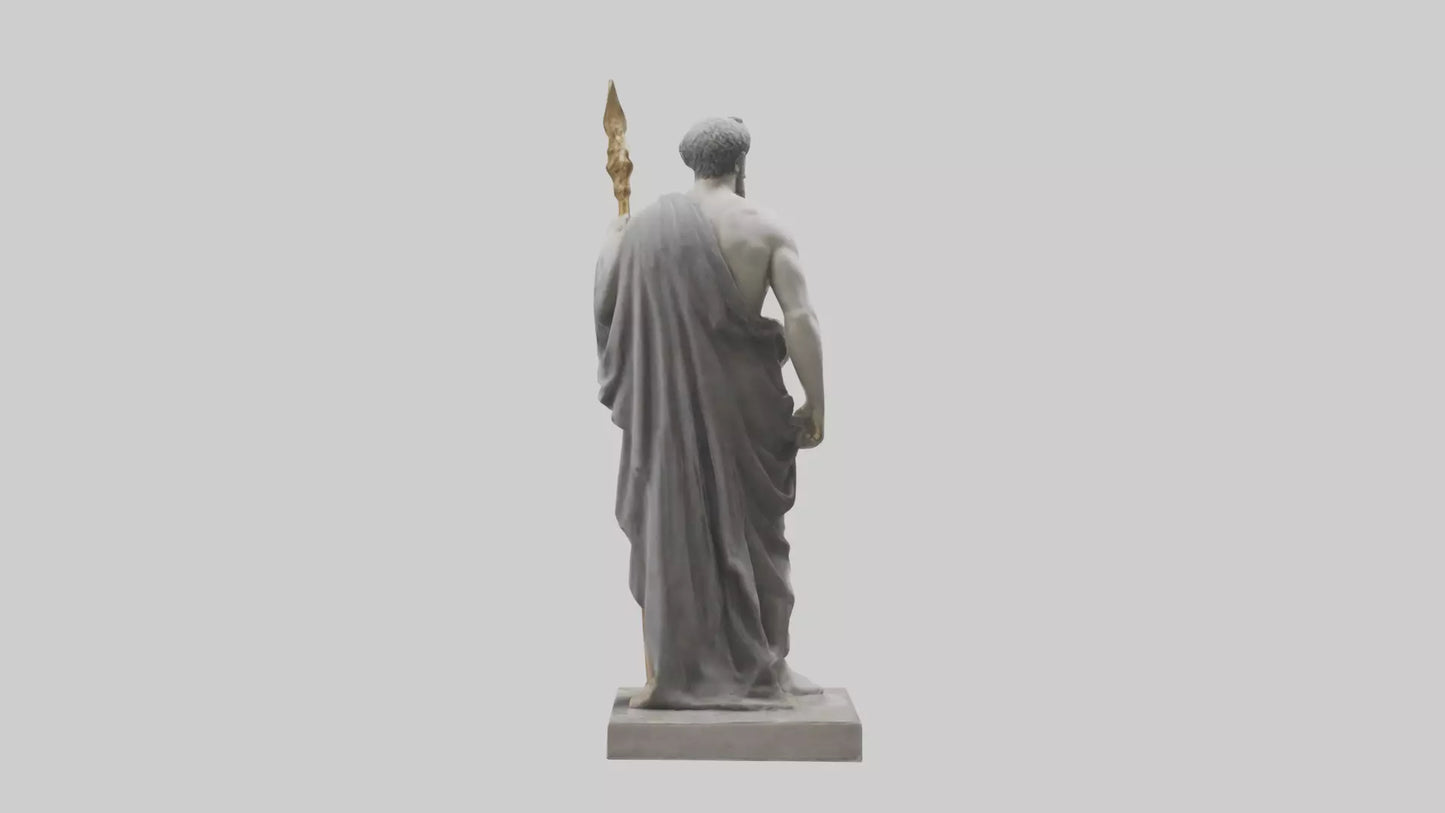 Oedipus statue model 3D model