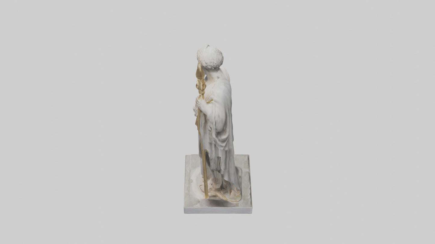 Oedipus statue model 3D model