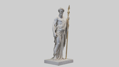 Oedipus statue model 3D model
