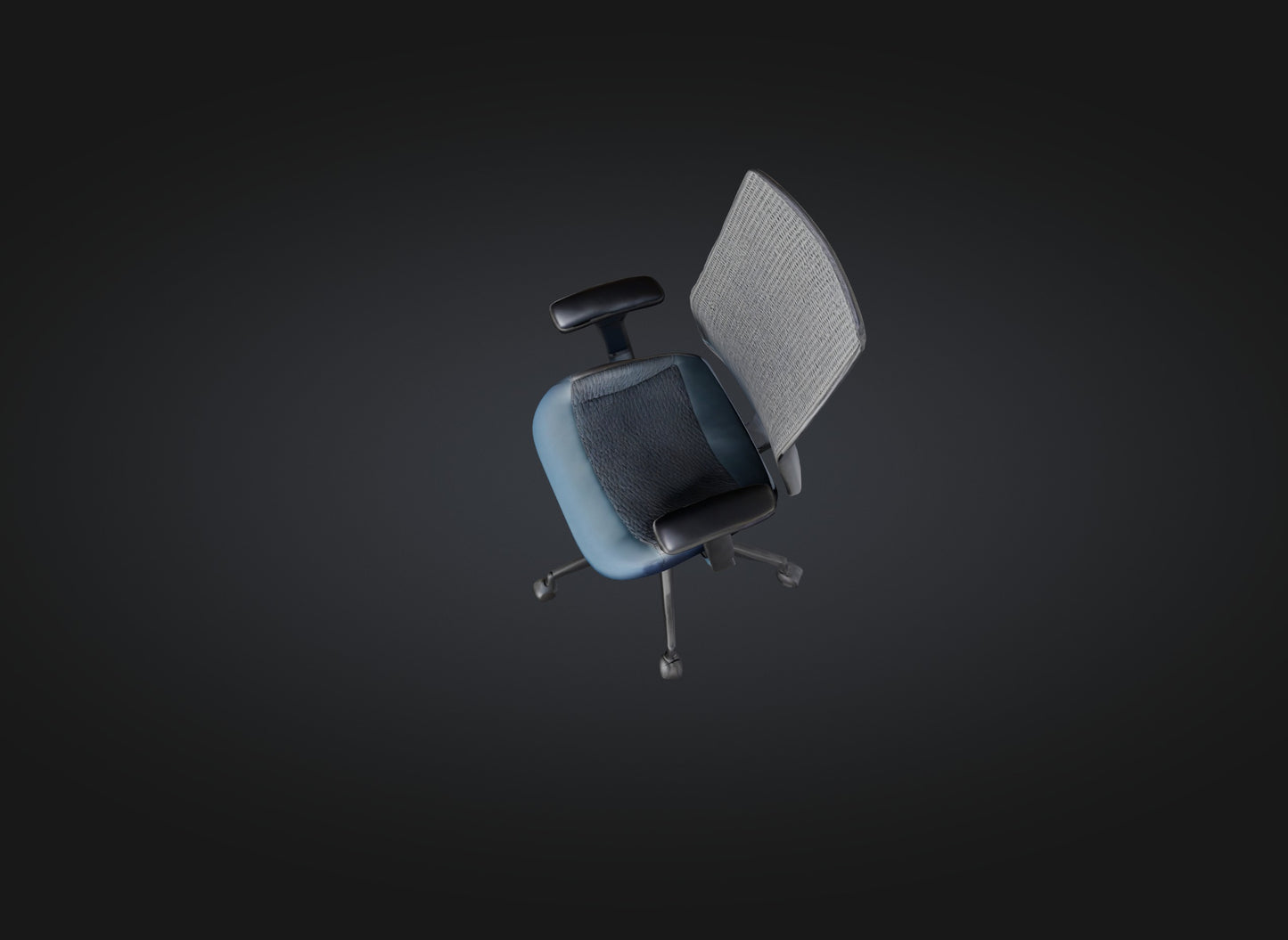 3D model office chair model VR / AR / low-poly