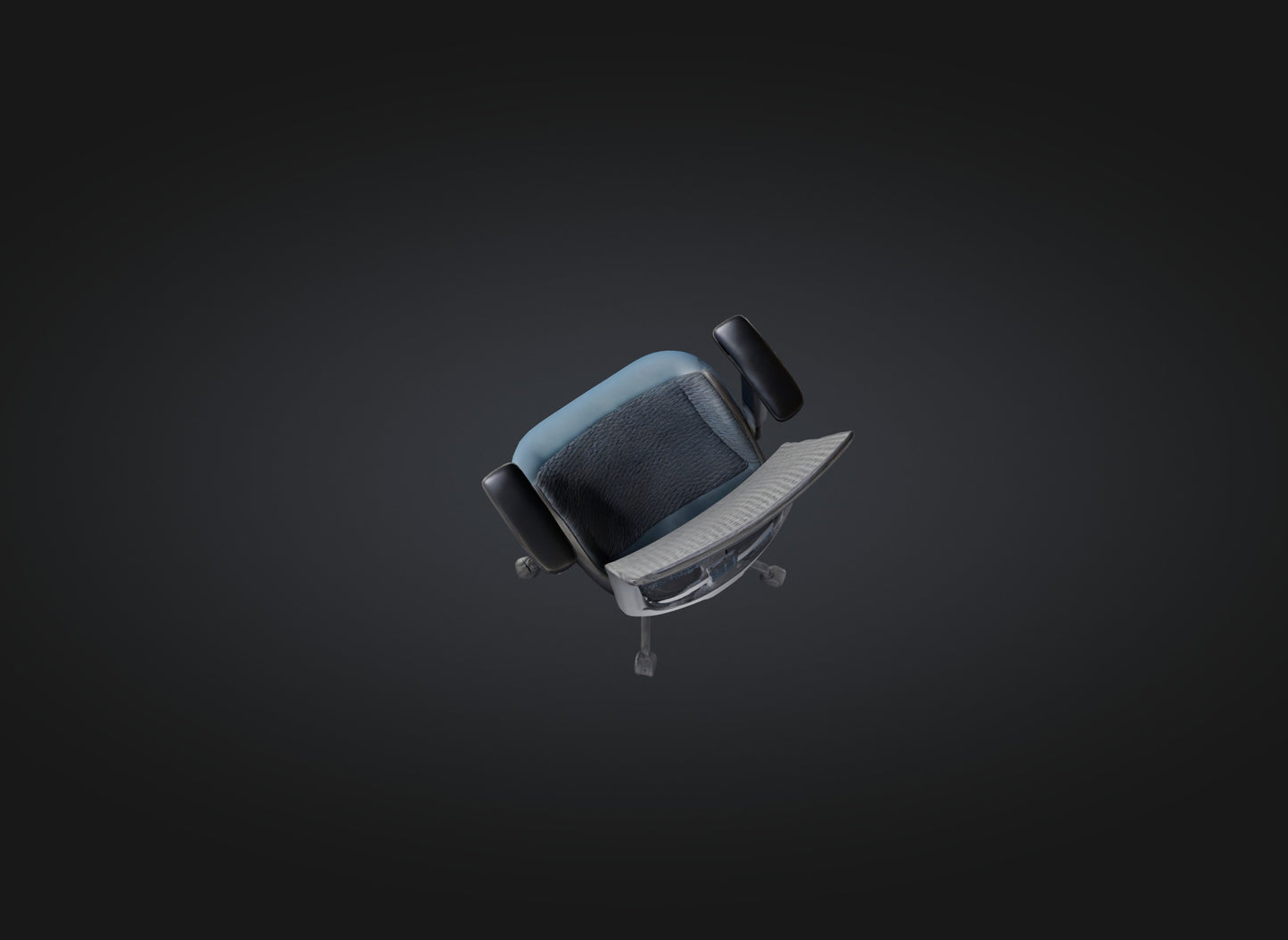 3D model office chair model VR / AR / low-poly