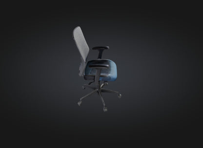 3D model office chair model VR / AR / low-poly