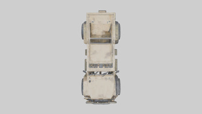 Offroad 6x6 Vehicle model 3D model