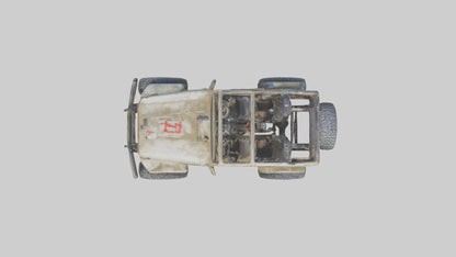 Offroad Racing Jeep model 3D model