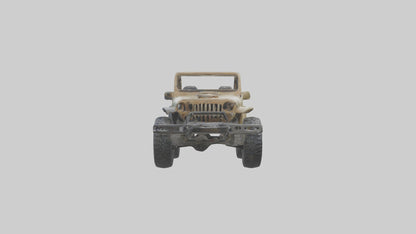 Offroad Racing Jeep model 3D model