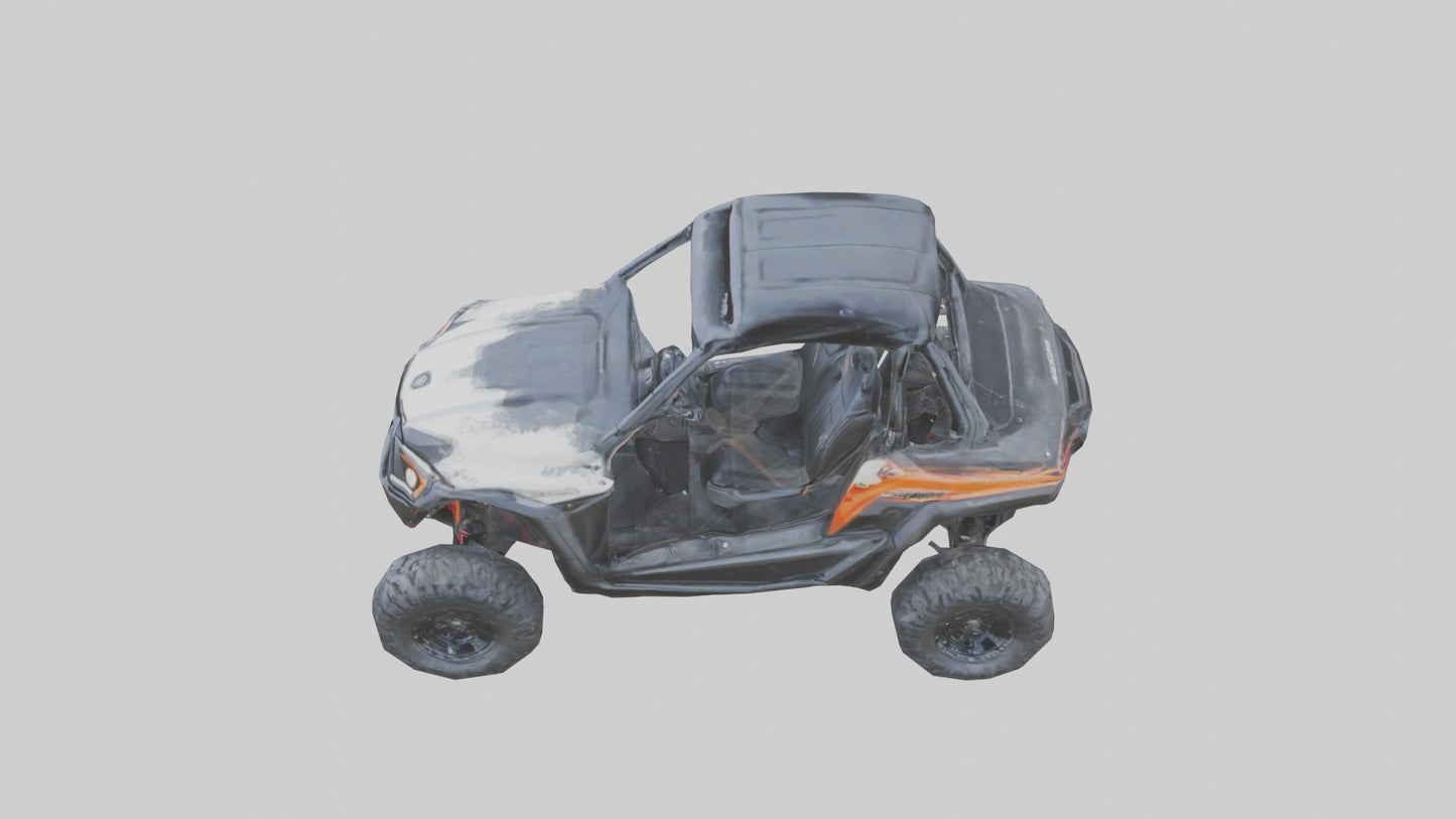 3D model Offroad UTV model VR / AR / low-poly