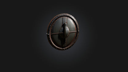 old shield 3D model