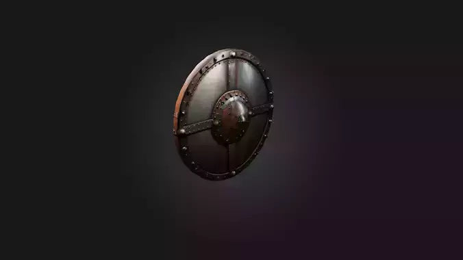 old shield 3D model
