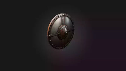 old shield 3D model
