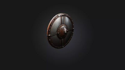 old shield 3D model