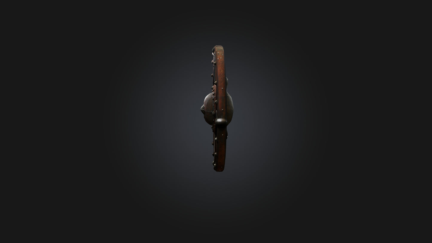 old shield 3D model