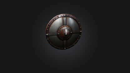 old shield 3D model