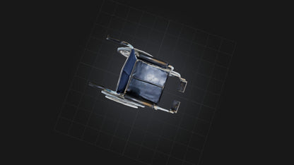 3D model Old Wheelchair VR / AR / low-poly