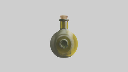 Olive Oil Bottle model 3D model