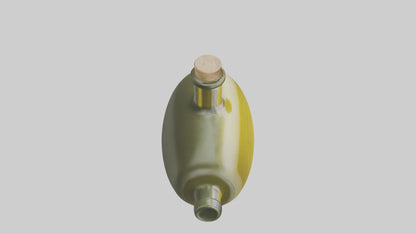 Olive Oil Bottle model 3D model