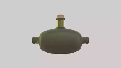 Olive Oil Bottle model 3D model