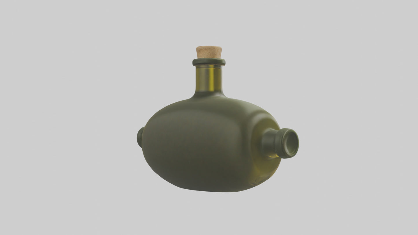 Olive Oil Bottle model 3D model