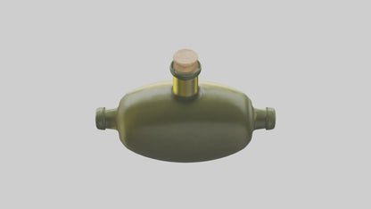 Olive Oil Bottle model 3D model