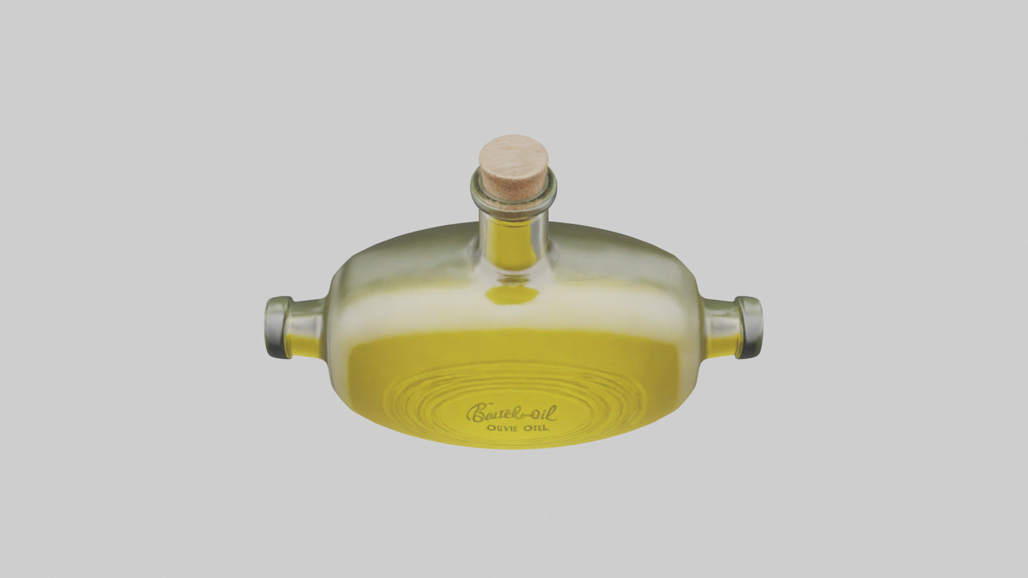 Olive Oil Bottle model 3D model