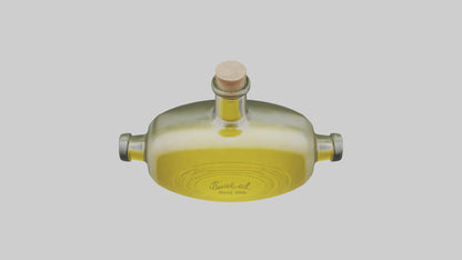 Olive Oil Bottle model 3D model