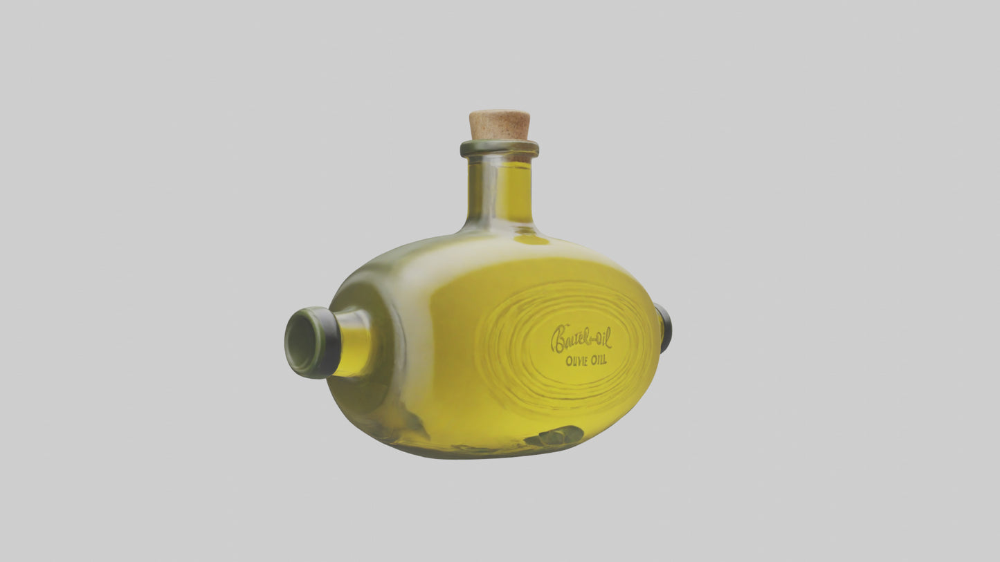 Olive Oil Bottle model 3D model