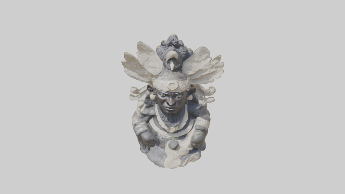 Olokun statue model 3D model