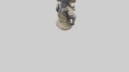 Olokun statue model 3D model
