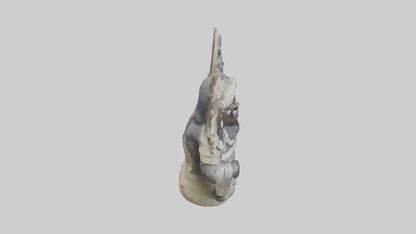 Olokun statue model 3D model
