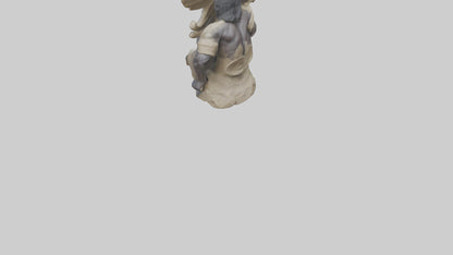 Olokun statue model 3D model