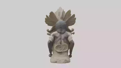 Olokun statue model 3D model