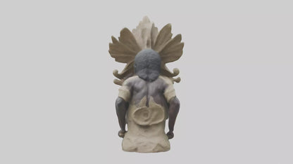 Olokun statue model 3D model
