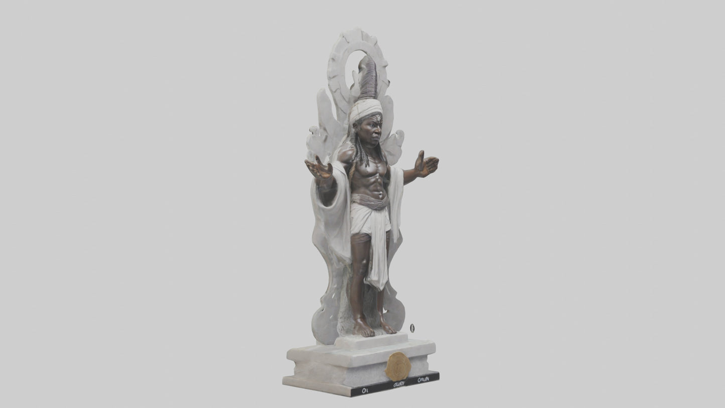 Olorun statue model 3D model
