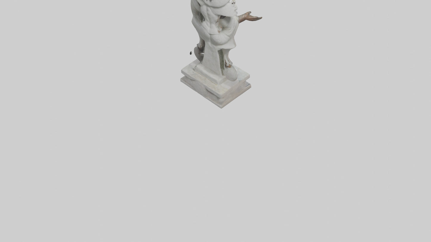 Olorun statue model 3D model