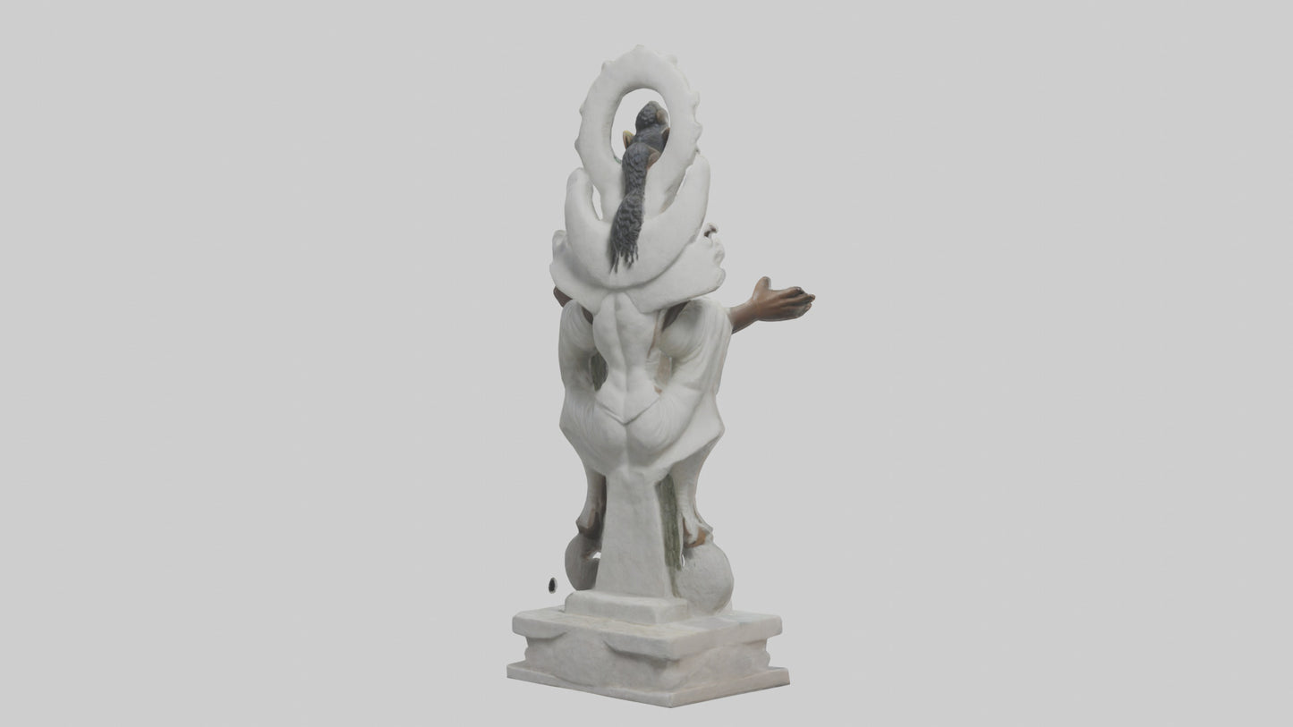 Olorun statue model 3D model