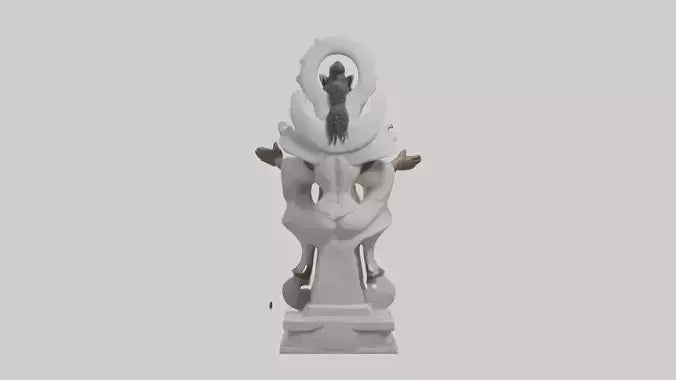 Olorun statue model 3D model
