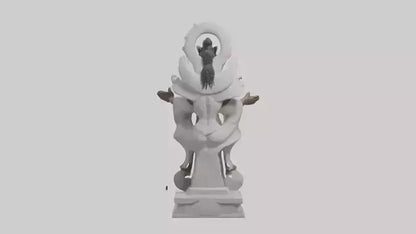 Olorun statue model 3D model