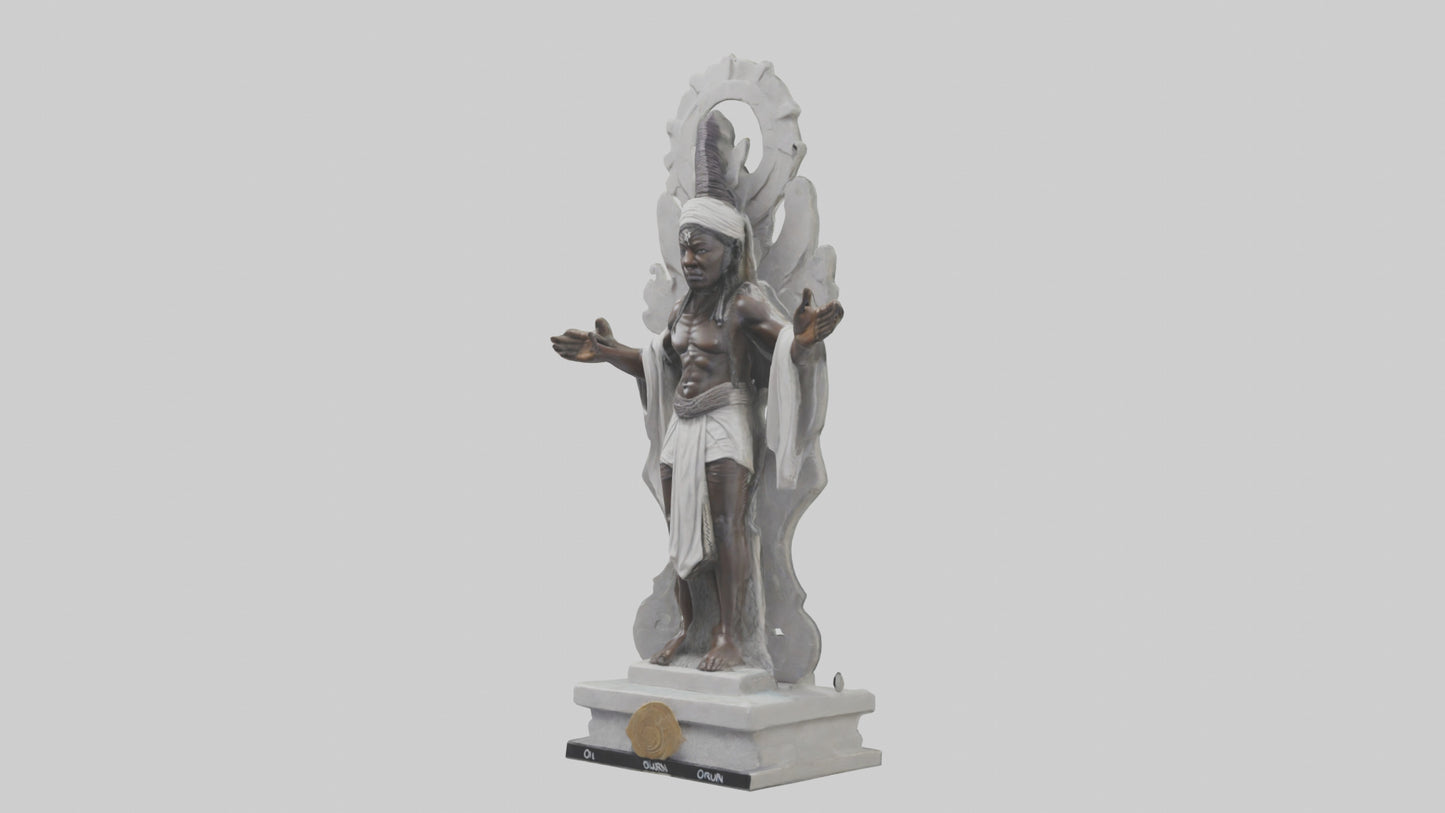 Olorun statue model 3D model