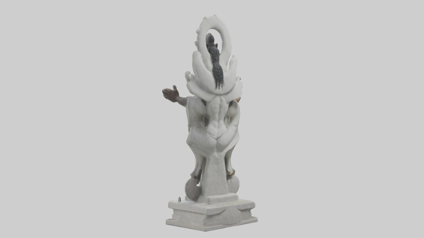 Olorun statue model 3D model