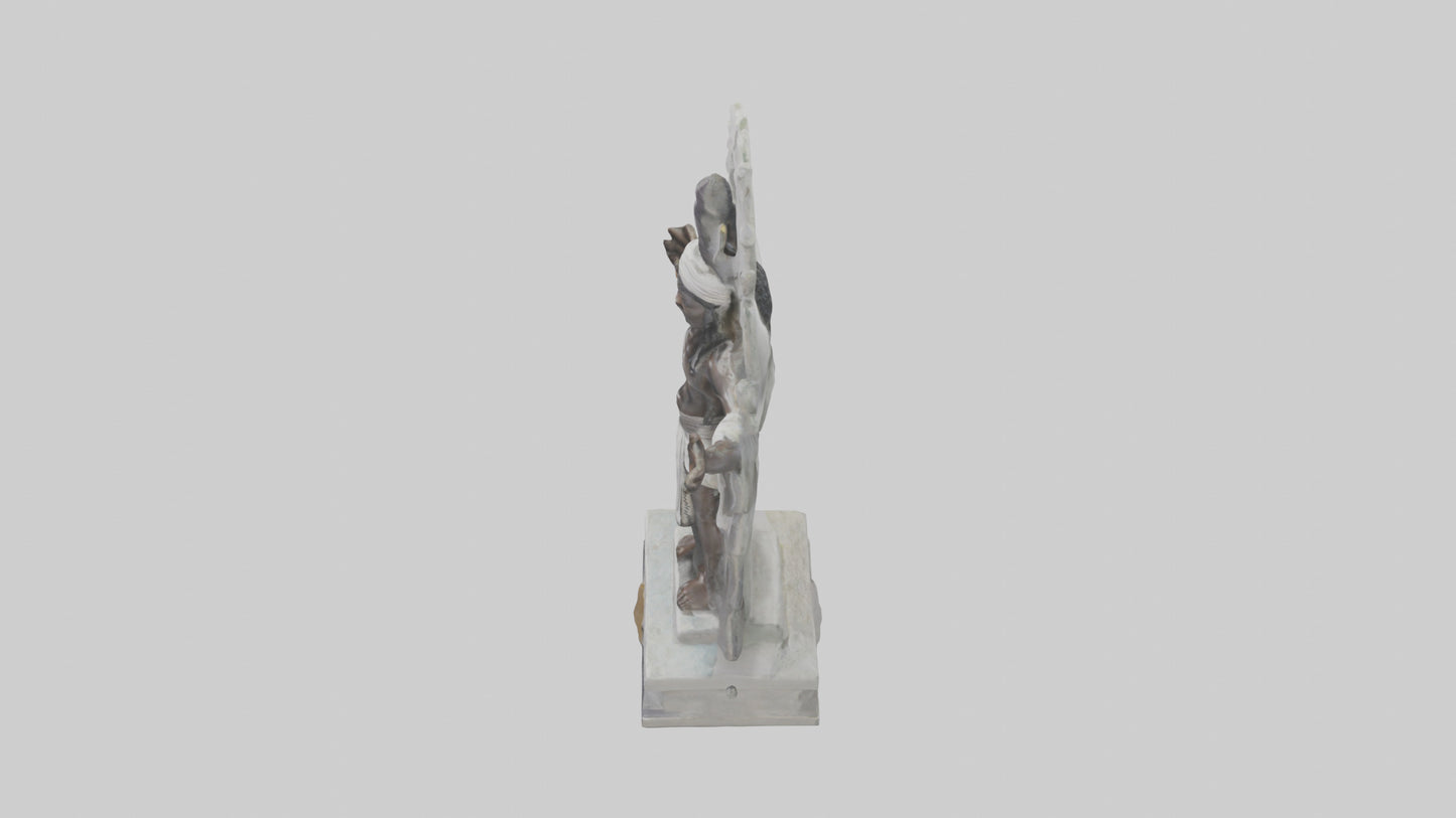 Olorun statue model 3D model