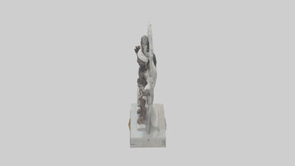 Olorun statue model 3D model