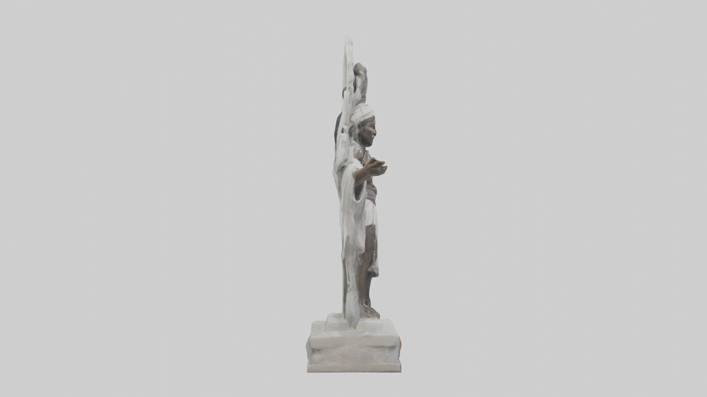 Olorun statue model 3D model