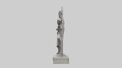 Olorun statue model 3D model