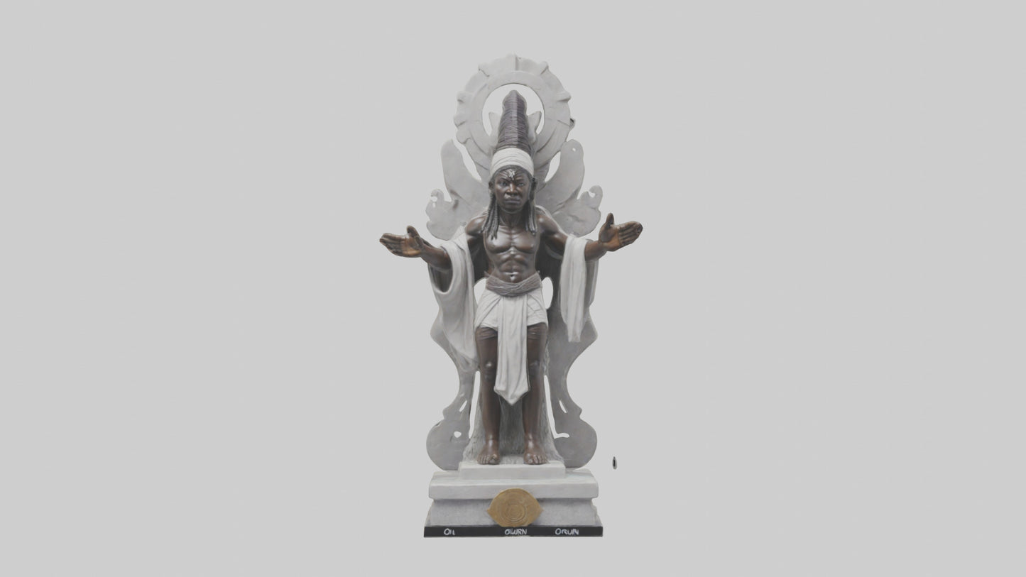Olorun statue model 3D model