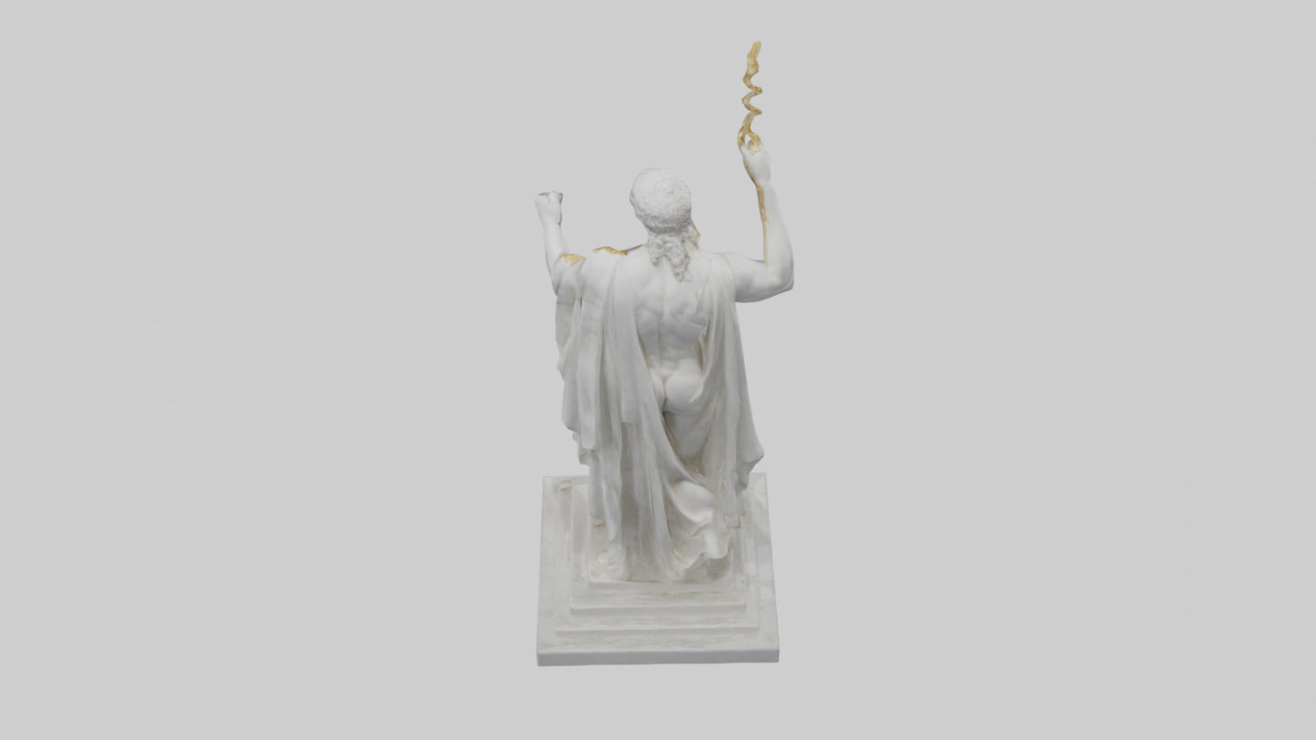 Olympian God statue model 3D model