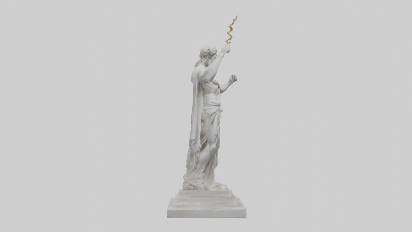 Olympian God statue model 3D model