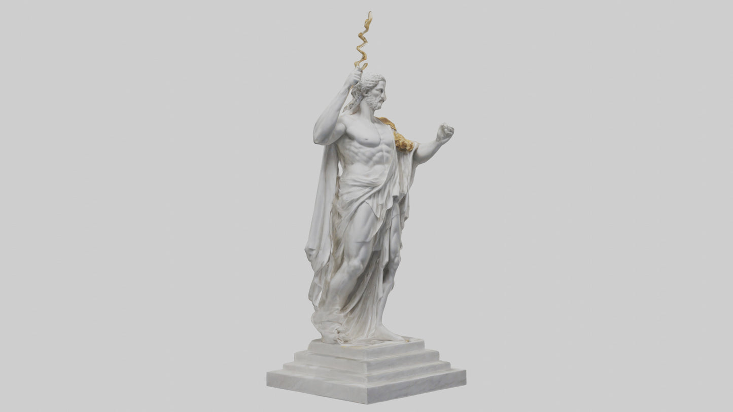 Olympian God statue model 3D model